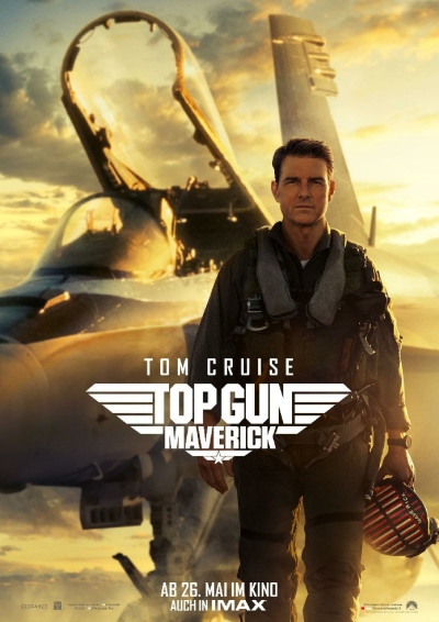 Filmplakat: Top Gun 40 Jahre Jubiläum